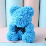 PE Roses Bear with More Colors Bear Roses for Christmas Gift most popular gift
