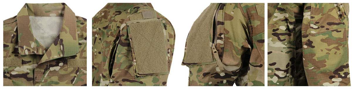 Men's Poly/Cotton Ripstop ACU Hot Weather OCP Uniform Coat