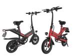 Brushless Motor 350w Folding Motorized Bicycle 12 Inch Lithium Battery Power
