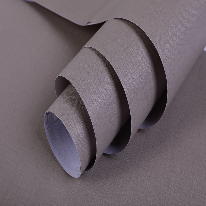 Textured Vinyl Wallpapers Solid Color 3D Wallpaper Peel Off Stickers for Home Decor