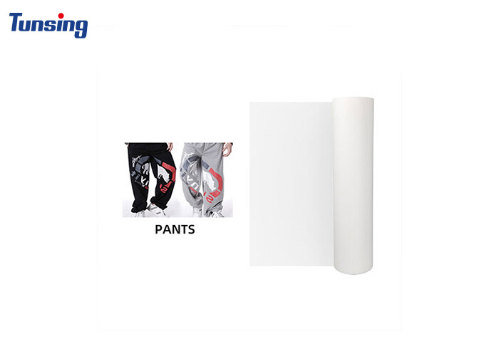 Hot Peel Cold Peel Heat Transfer PET Film Roll DTF Film For Textile Printing