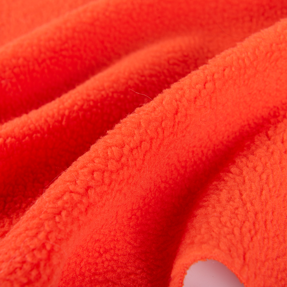 150d*144f Tricot Knitted Double Side Brushed Micro Fleece Polar Fleece Fabric For Jacket