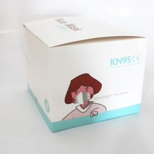 China Adult Mask Clear Printing Custom Corrugated Boxes wholesale