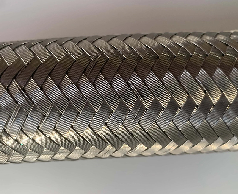 1-2 Layers Flexible Metal Braided Hose 6 Inch 8 Inch 4 Inch 5 Inch