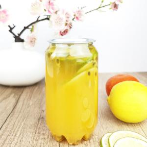 China 350ml Cylindrical Plastic Bottles wholesale