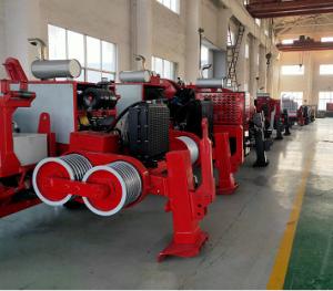China Overhead Line Hydraulic Cable Puller Equipment For Electric Construction wholesale