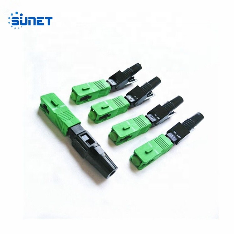 FTTH Fiber Optic Sc APC UPC Connector 55db