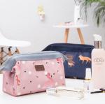 Fashion Hanging Cosmetic Bag With Zipper Toiletry Bag Lady Cute Portable
