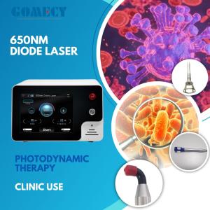 China Gomecy Revolutionary 650nm Photodynamic Therapy Laser Machine for Non-toxic and Selective Treatment of Microbial Infections wholesale