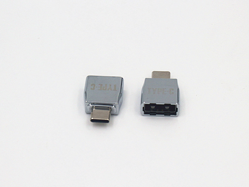 New Ultra Short Micro USB to Type-C Connector OTG Mini USB Adapter for Smartphone