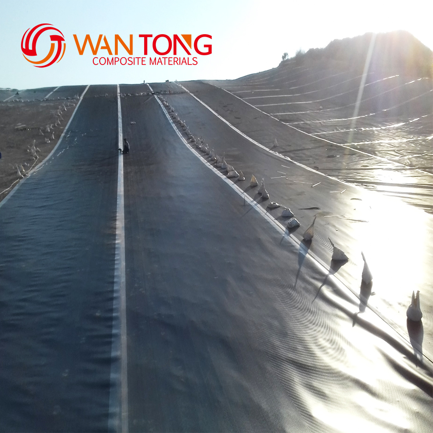 2m-8m Width HDPE Dam Liners 1mm Geomembrane Liner for Aquaculture Fish Farm Sale