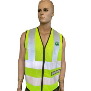 China ANSI Certified High Visibility Safety Vest Fluorescent Yellow Reflective wholesale