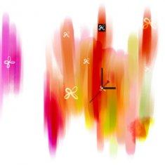 China Home Decoration Art Painting Wall Clock B0809 wholesale
