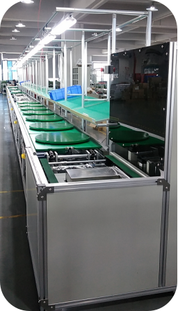 Adjustable Double Speed Chain Conveyor Line Semiconductor Production Line Board Board Device