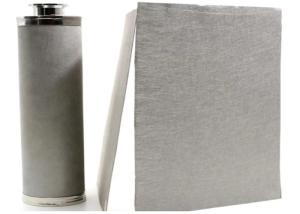 China Backwash Titanium Rod Sintered Metal Powder Filter 4.0mm Metal Screen wholesale