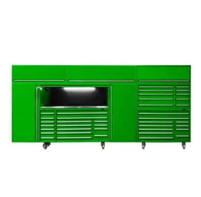 Garage Store Tools Silver 56" Heavy Duty Steel Rolling Tool Box Metal Garage Tool Cabinet