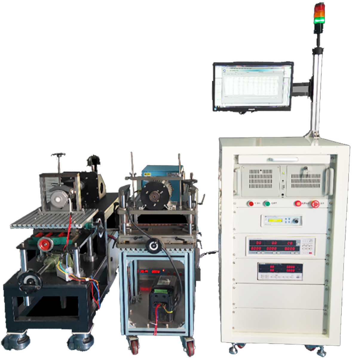 Frequency 100Hz Induction Motor Testing Equipment 220V 0-100N.M