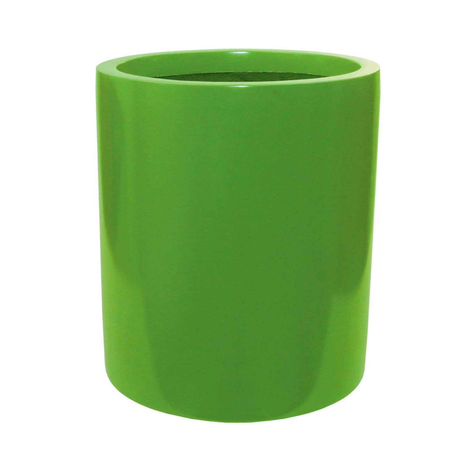 Customized Fiberglass Flower Plant Pots Round For Indoor Plants