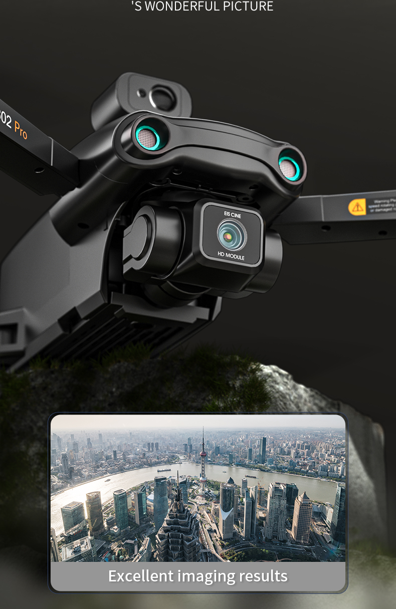 S808 Drone 360 Obstacle Avoidance Brushless Three-axis Eis Anti-shaking Ptz 8k Ultra-clear Aerial Photography Gps Rc Aircraft