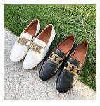SGS Womens Leisure Shoes Durable Stylish Cow Leather Shoes
