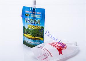China Multiple Extrusion Spouted Pouches Packaging , Food Grade Liquid Spout Bags wholesale