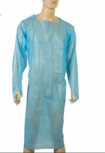 China Fluid Resistant CPE Apron For Clinics / Physician Offices / Hospitals wholesale