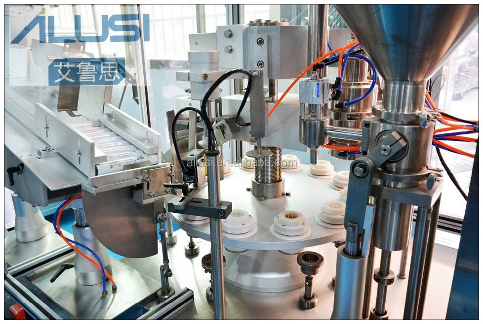 4000PCS/H Double Nozzles Automatic Tube Cutting Sealing Machine