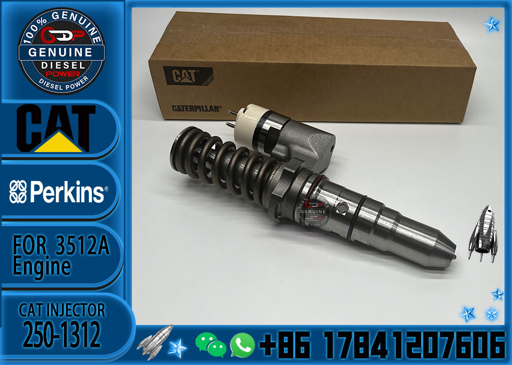 Diesel Fuel Injector Assembly 250-1312 392-021120R-0849 10R-1275 392-0215 20R-1265 for C-at 3512C Engine