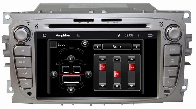 Ouchuangbo Car GPS Navi Stereo Bluetooth 3G Wifi Ford Mondeo 2007-2010 Android 4.4 DVD System OCB-7017D