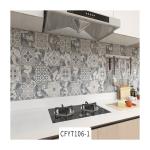 Removable Self-adhesive Foil Sticker Kitchen Backsplash Wallpaper Roll