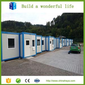 China prefab shipping camp prefabricated foldable container house ce wholesale