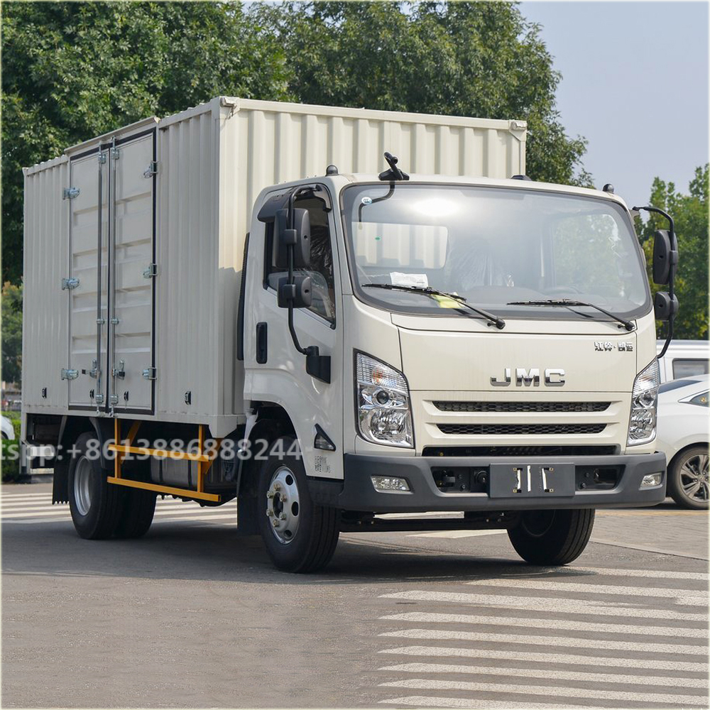 Origin Factory JMC Kaiyun Wide-body Single -row Van with Good Price Box Transport Truck Delivery Truck