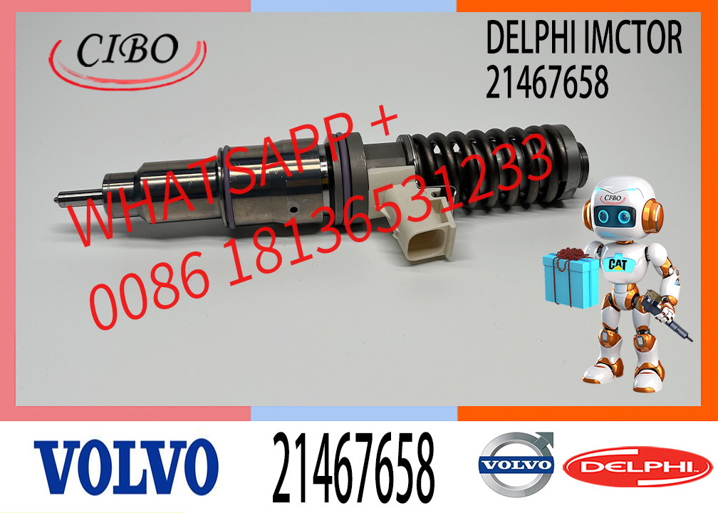 21467658 Fuel Injector 21457952 21458369 BEBE4G14001 For Engine MD11P3472
