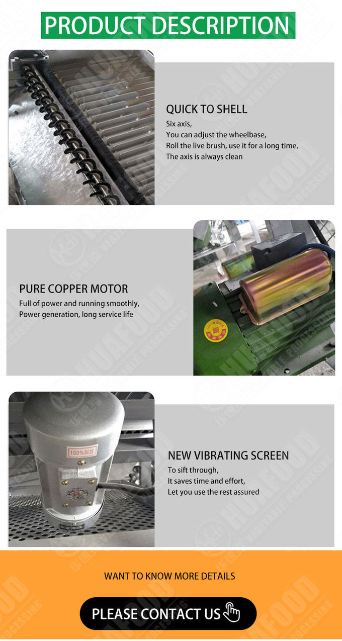 Hot Sale Wet Or Dry Pigeon Peas Sheller 120v