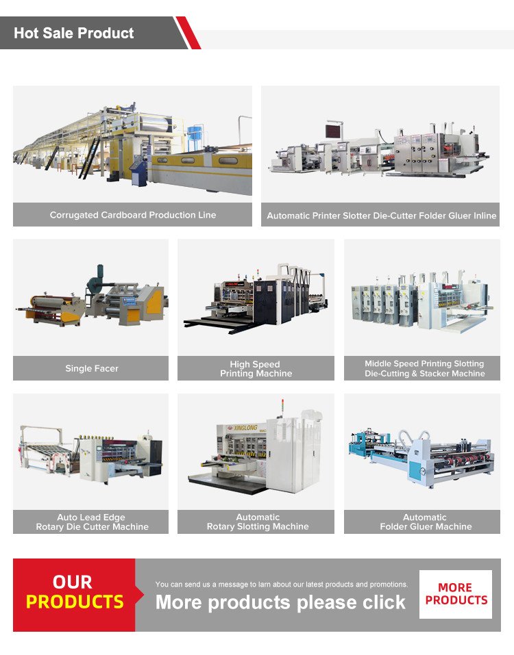 Middle Speed Printing Slotting Die Cutting Stacker Machine
