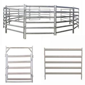 China Square Hot Dipped Galvanized Cattle Yard Panels 50x50mm 40x40mm wholesale