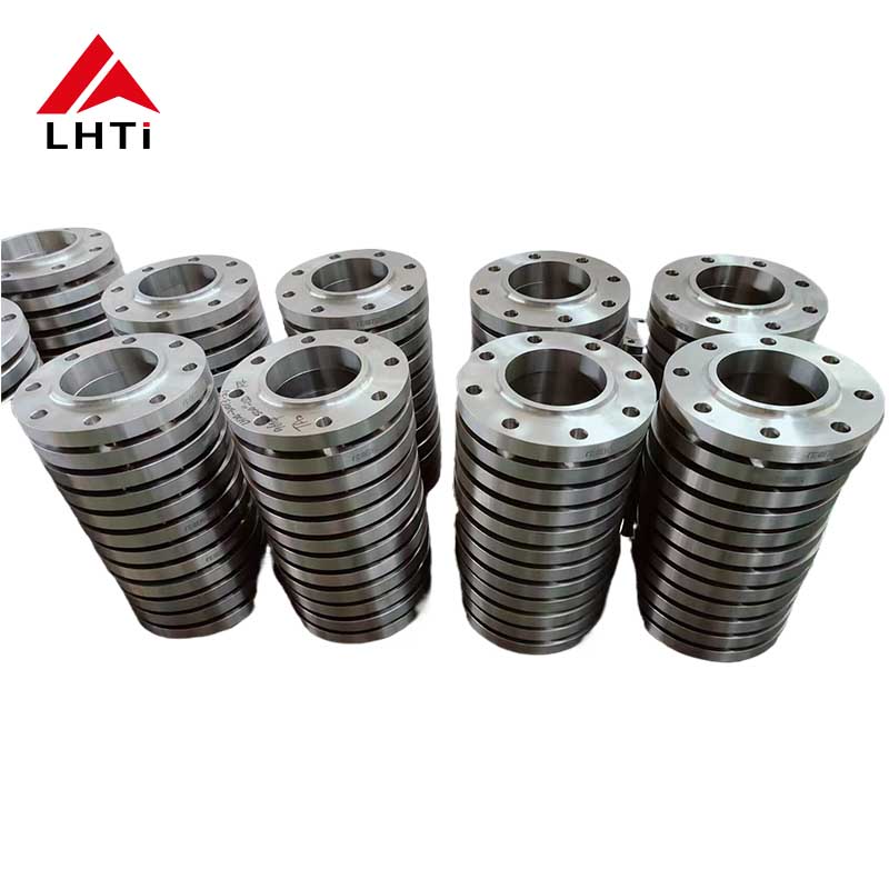 Titanium Flange Plate DIN2501 Gr2 Gr7 PN10 Titanium Plate Flange PLRF Flange Pipe Flange Plate For Pipeline Systems 0