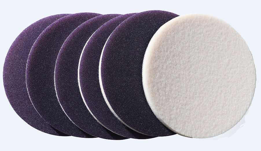 Sanding Sponge Pad Flexible Abrasive Sanding Sponge Orange Purple Brown Pink