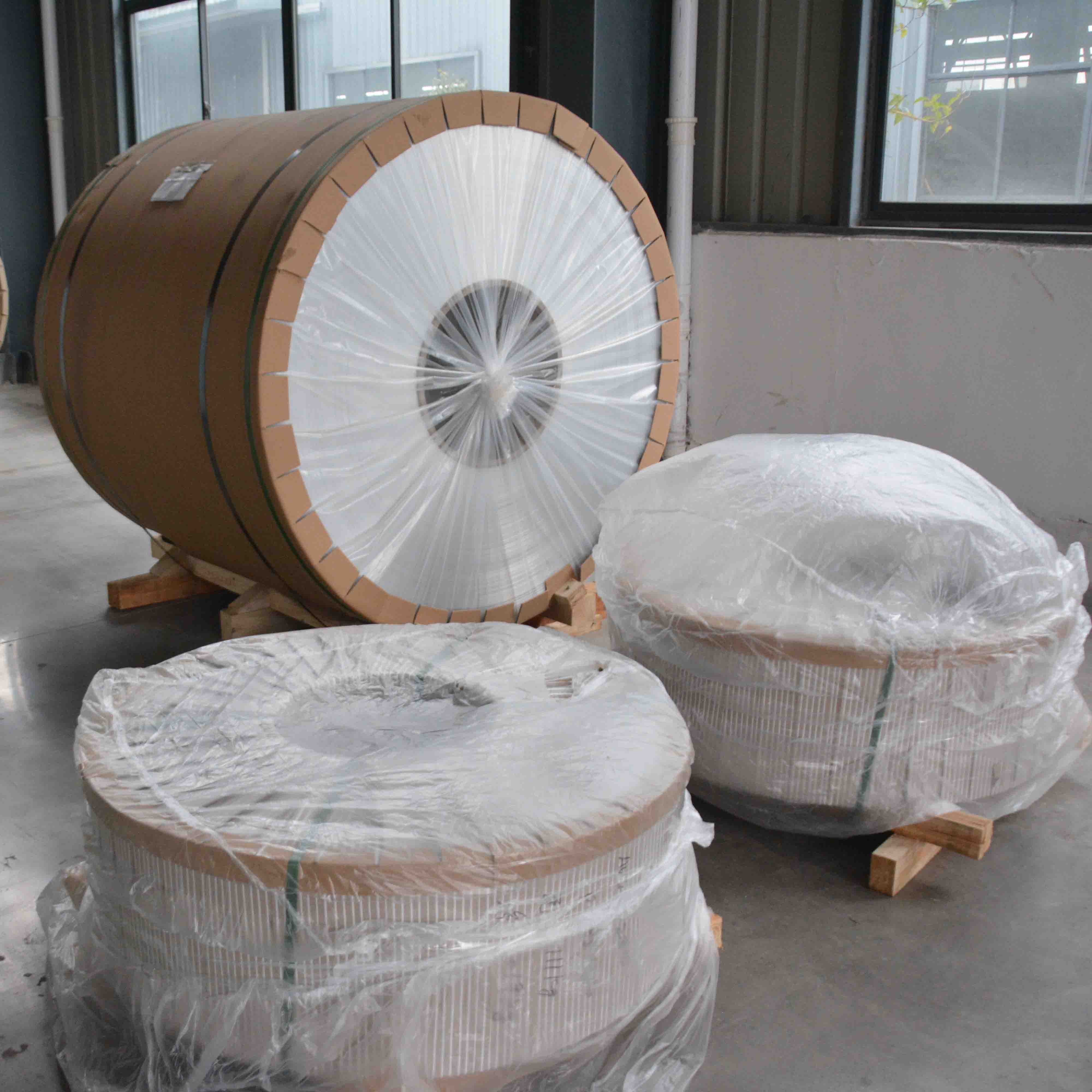 AA3xxx HDPE Coated Aluminum Coil In Road Sound Barriers Panels
