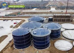 China Center Enamel Provides Anaerobic Digester Tanks For Togo Wastewater Treatment Project wholesale