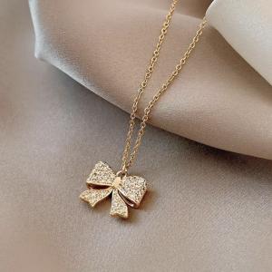 China ISO Women Necklaces Stainless Steel Women'S Fashion Necklace OEM wholesale