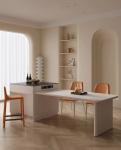 Rock Plate Hotel Restaurant Furniture Creative Dining Table Set
