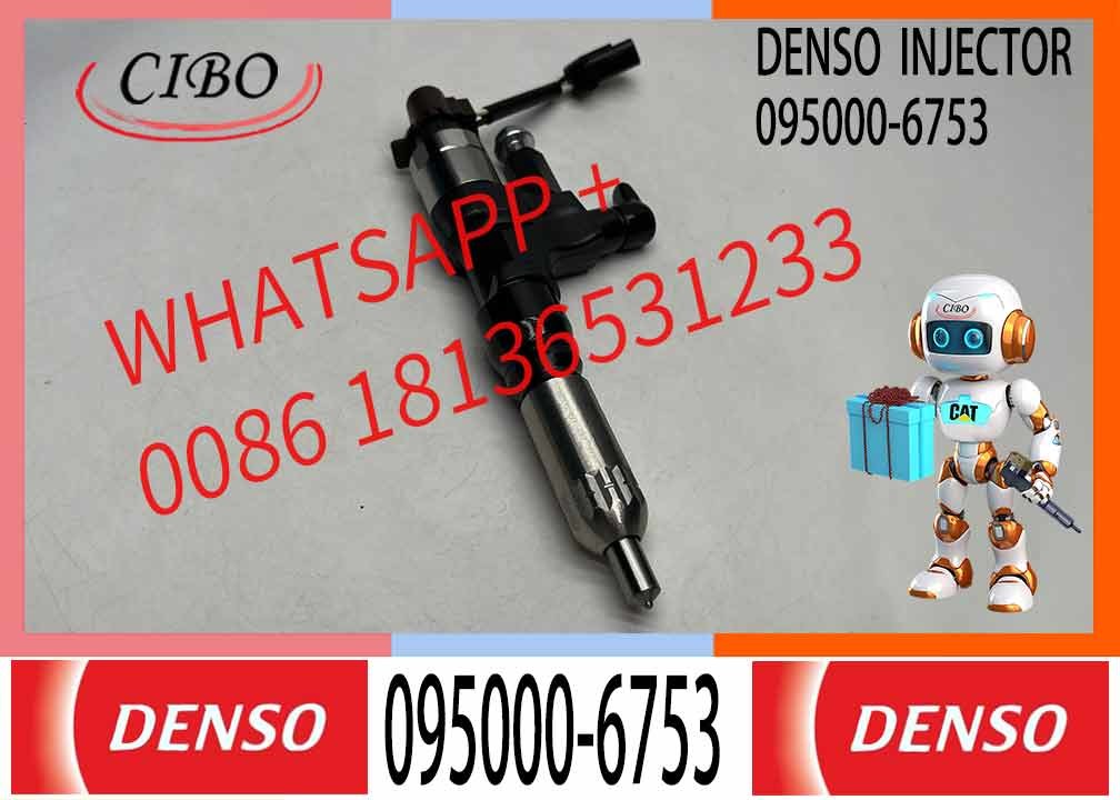 095000-6753 23670-E0030 Diesel Common Rail Fuel Injector for Hino Series Engine