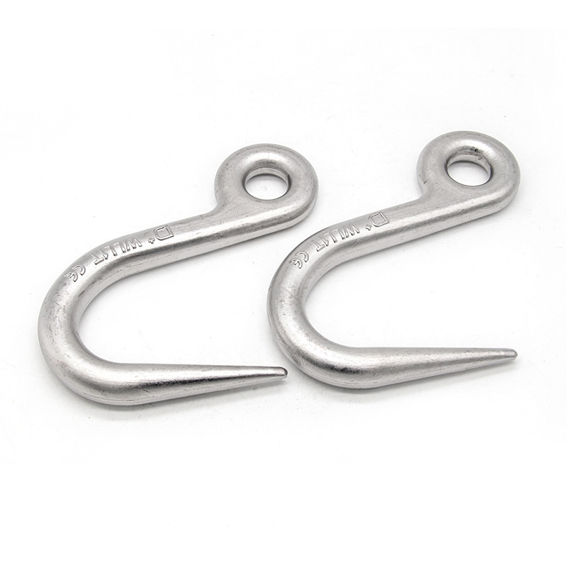 Durability Eye Hoist Hook Lifting Hook Simple Structure Safety For Lifting Operation Scenarios