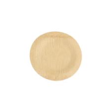 China 7 Inch Bulk Compostable Disposable Bamboo Plates for Restaurant wholesale
