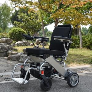 China Folding Indoor Electric Wheelchair Ultra Light Portable wholesale