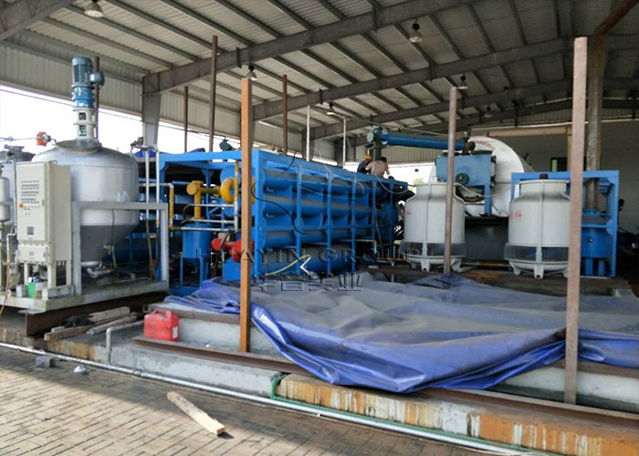 Industrial Scale Tire Recycling Pyrolysis Automatic For Msw Generate Electricity