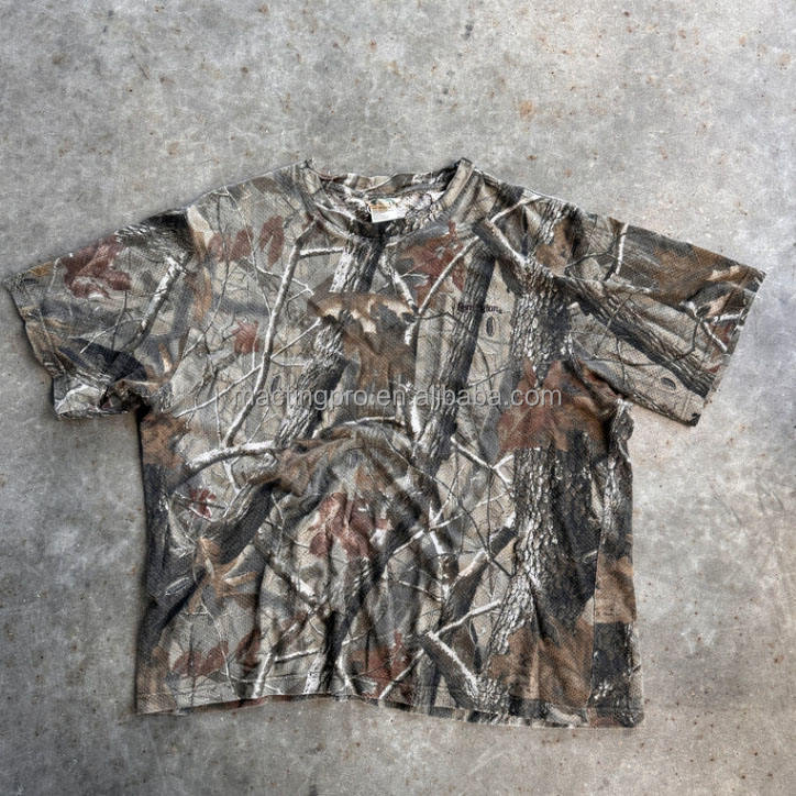 Men's All Over Print T Shirts With Heavyweight Cotton and Custom Silk Screen Printing