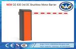 Vehicle Access Control Gates 24V DC Motor Speed Adjustale Car Park Entry