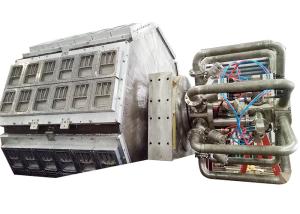 China Automatic Sugarcane Disposable Plates Machine , Bamboo Paper Making Machine 128kw wholesale